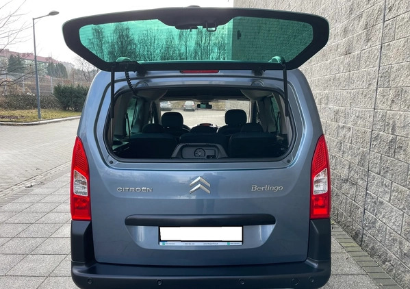 Citroen Berlingo cena 28900 przebieg: 168000, rok produkcji 2008 z Będzin małe 121